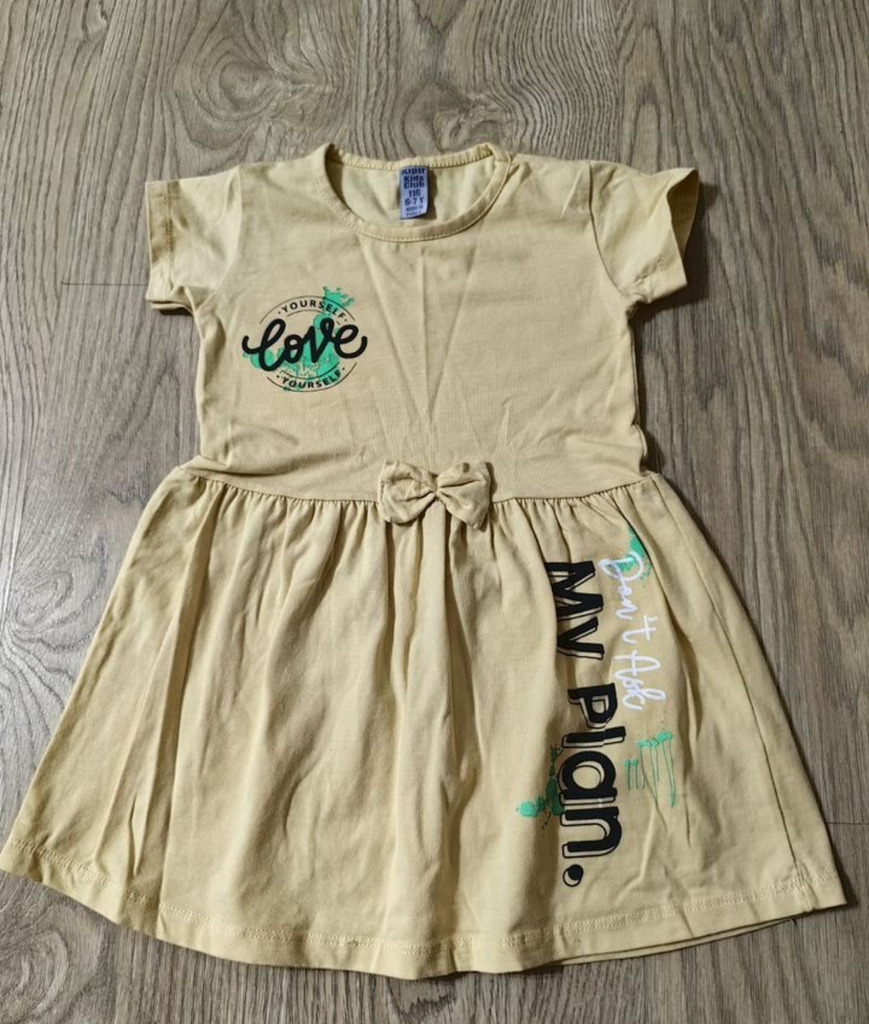 4 платья размер 116 - Фото 1