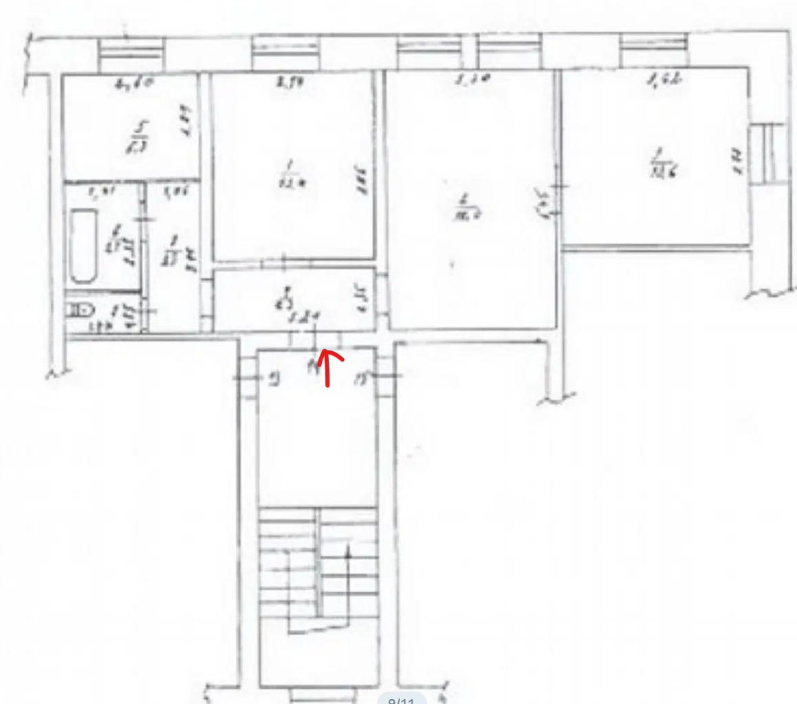 ПРОДАМ КВАРТИРУ ТРЕШКУ В ЦЕНТРЕ - Фото 8