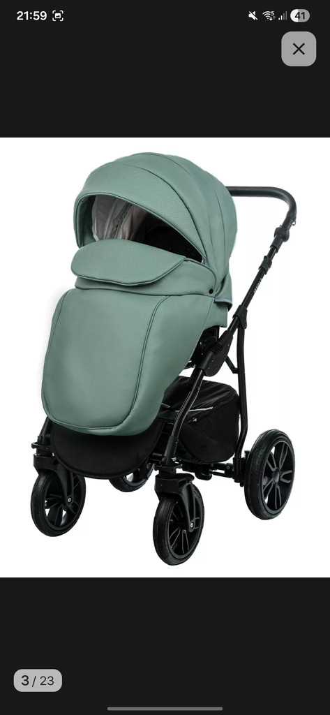 Стильная, эффектная и максимально комфортная универсальная детская коляска 2 в 1 Velino от Jovola - Фото 1