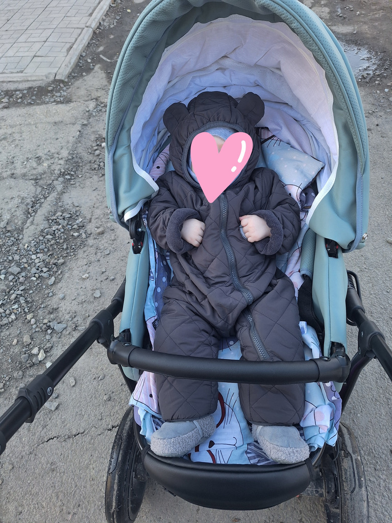 Стильная, эффектная и максимально комфортная универсальная детская коляска 2 в 1 Velino от Jovola - Фото 3