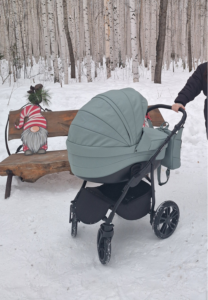 Стильная, эффектная и максимально комфортная универсальная детская коляска 2 в 1 Velino от Jovola - Фото 4