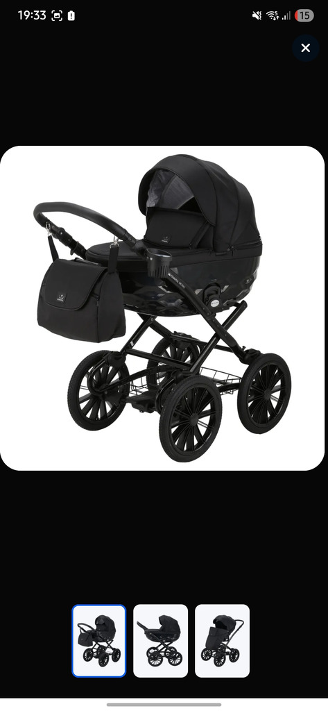 Продам Коляску 3в1 Adamex Chantal retro - Фото 2