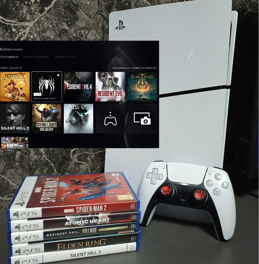 PlayStation 5 + много игр - Фото 1