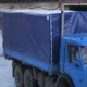Тент на КАМАЗ 6х2.5 м