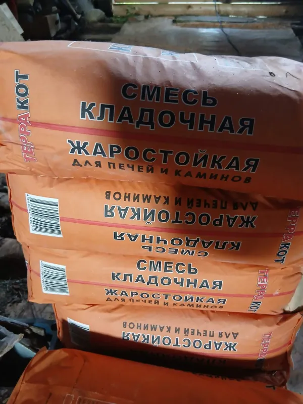 Смесь кладочная жаростойкая для печей и каминов - Фото 3