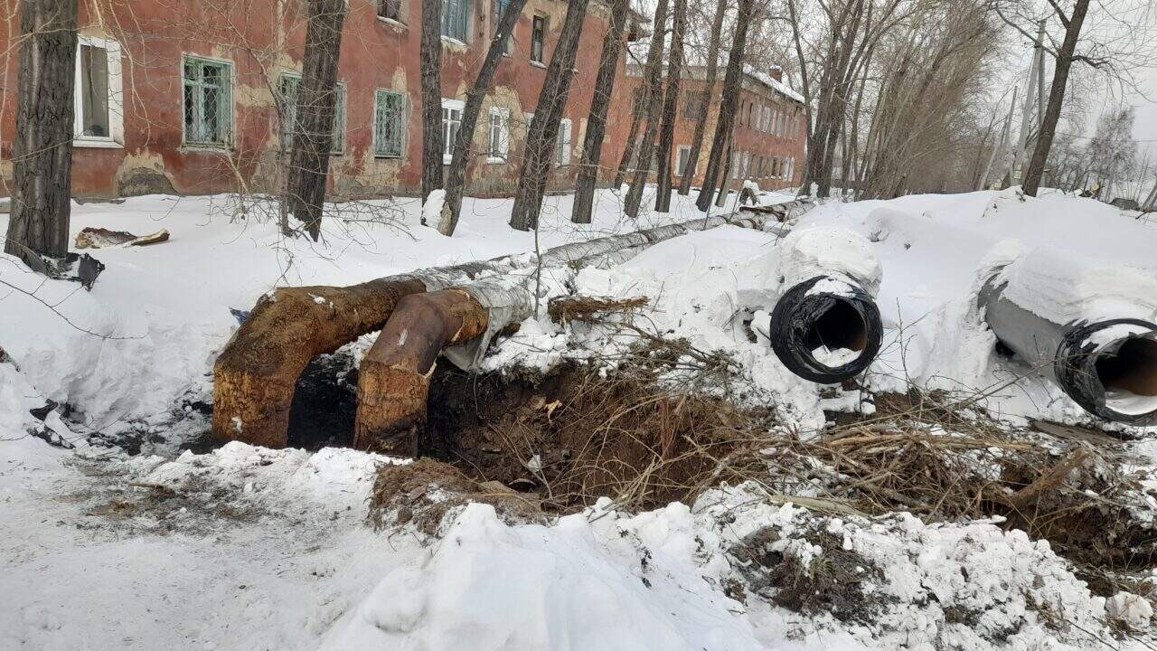 Ремонт магистральной теплотрассы