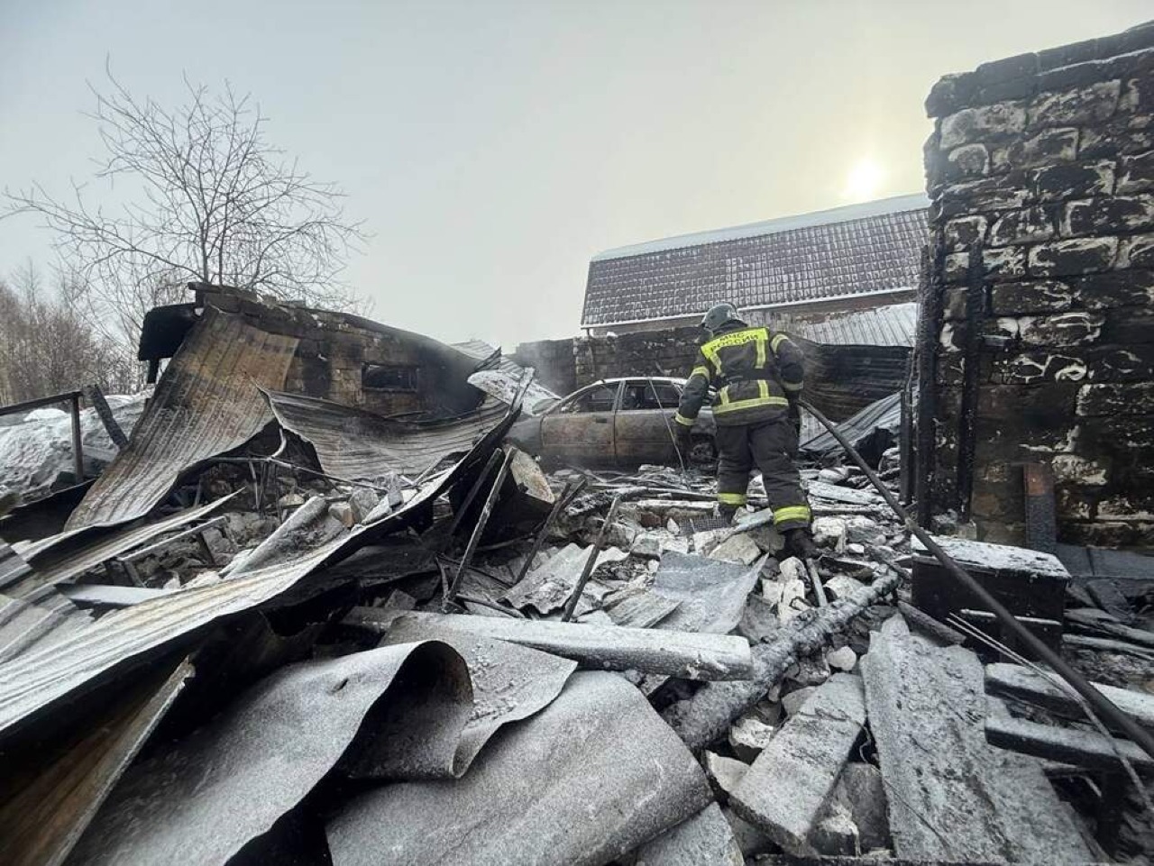 Пожар в Кушве закончился трагически… Пожар в Кушве