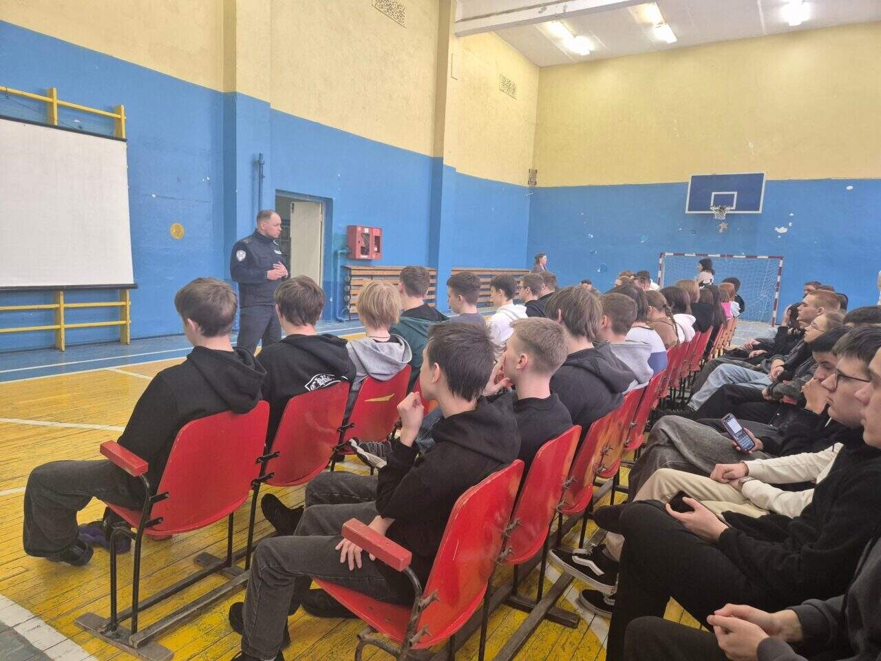 Профилактические беседы со студентами техникума