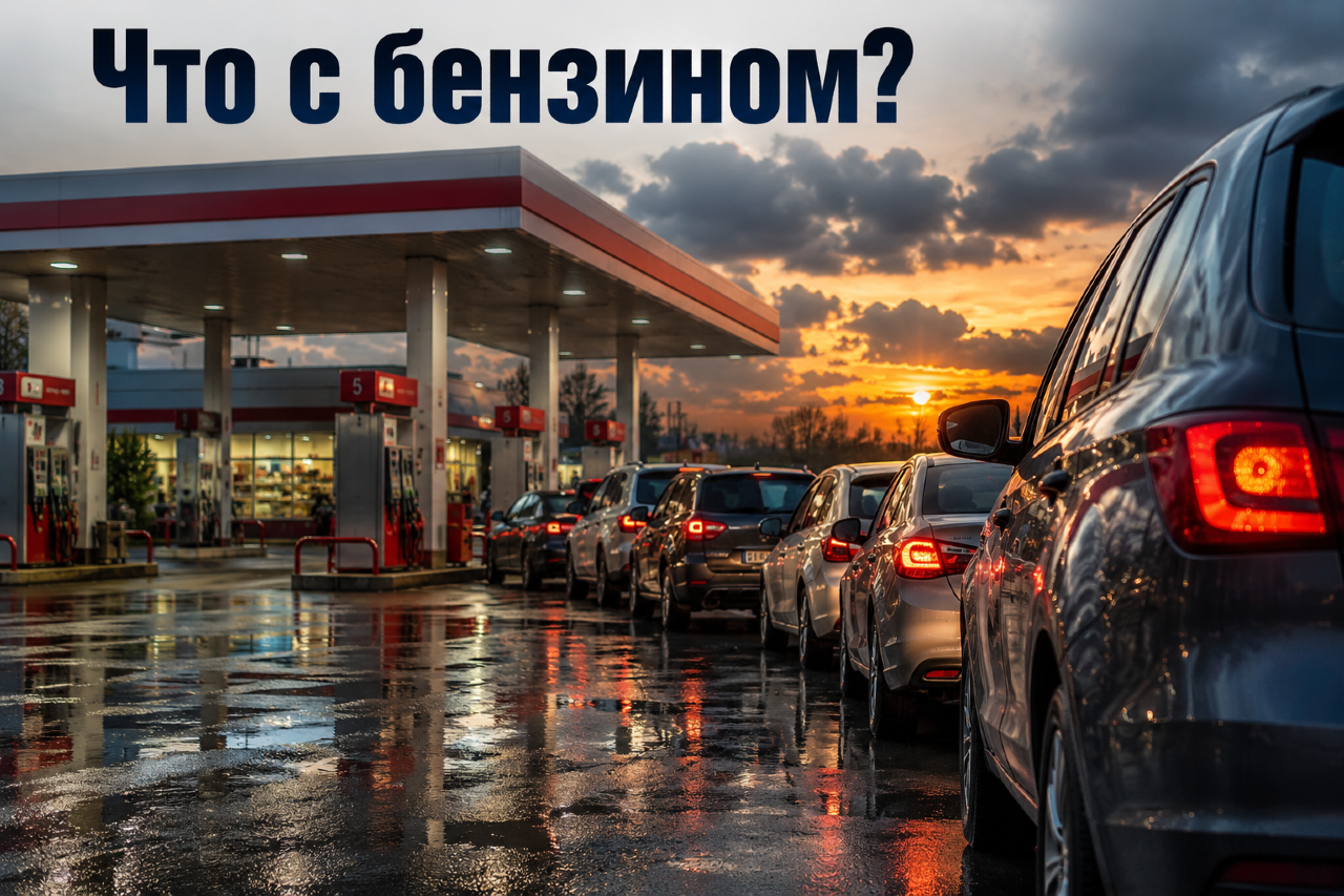 Что с бензином?