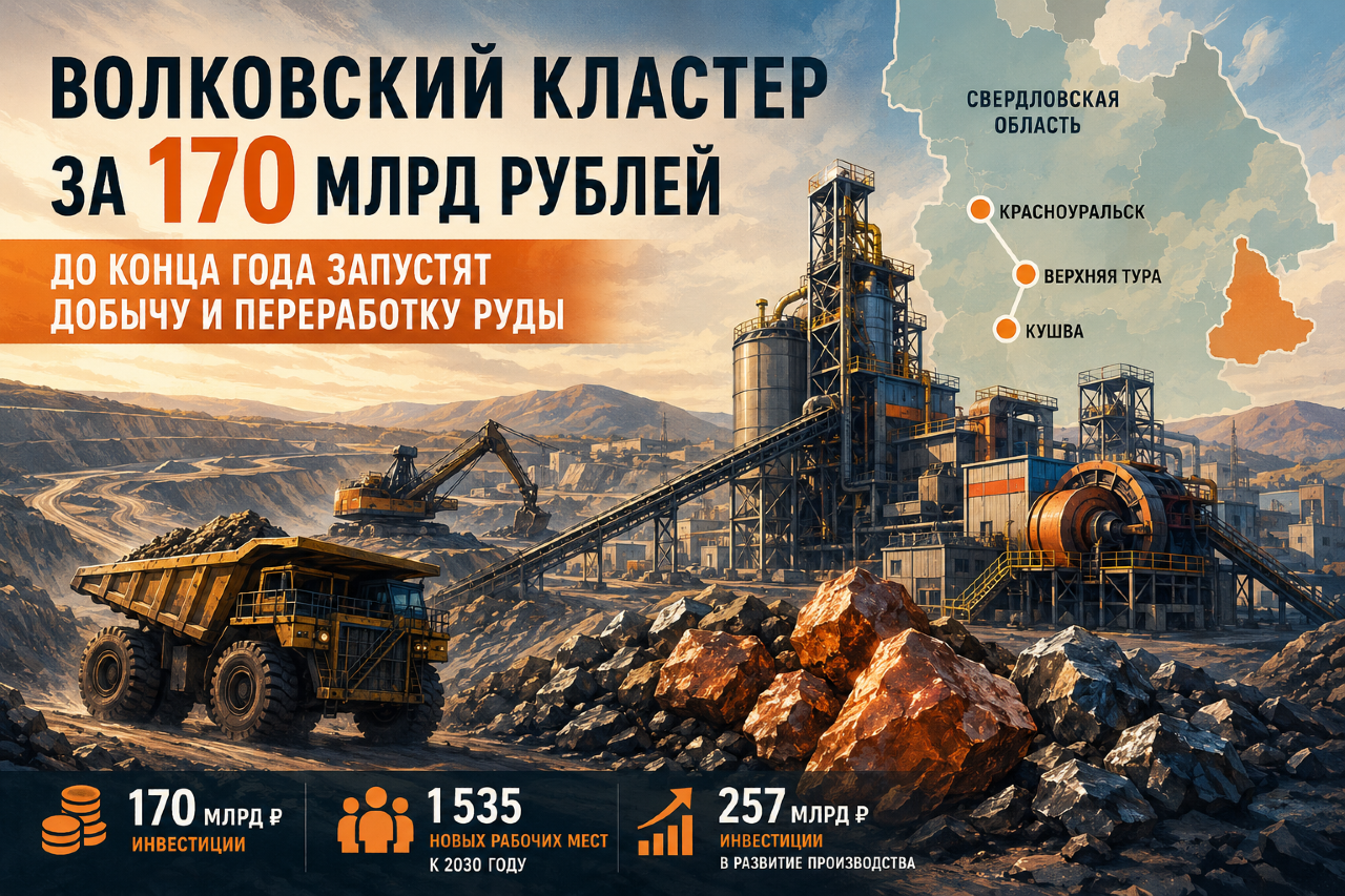 До конца года запустят Волковский кластер за 170 млрд рублей…