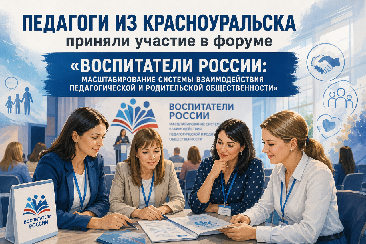 Педагоги из Красноуральска приняли участие в форуме «Воспитатели России: масштабирование системы взаимодействия педагогической и родительской общественности»… 