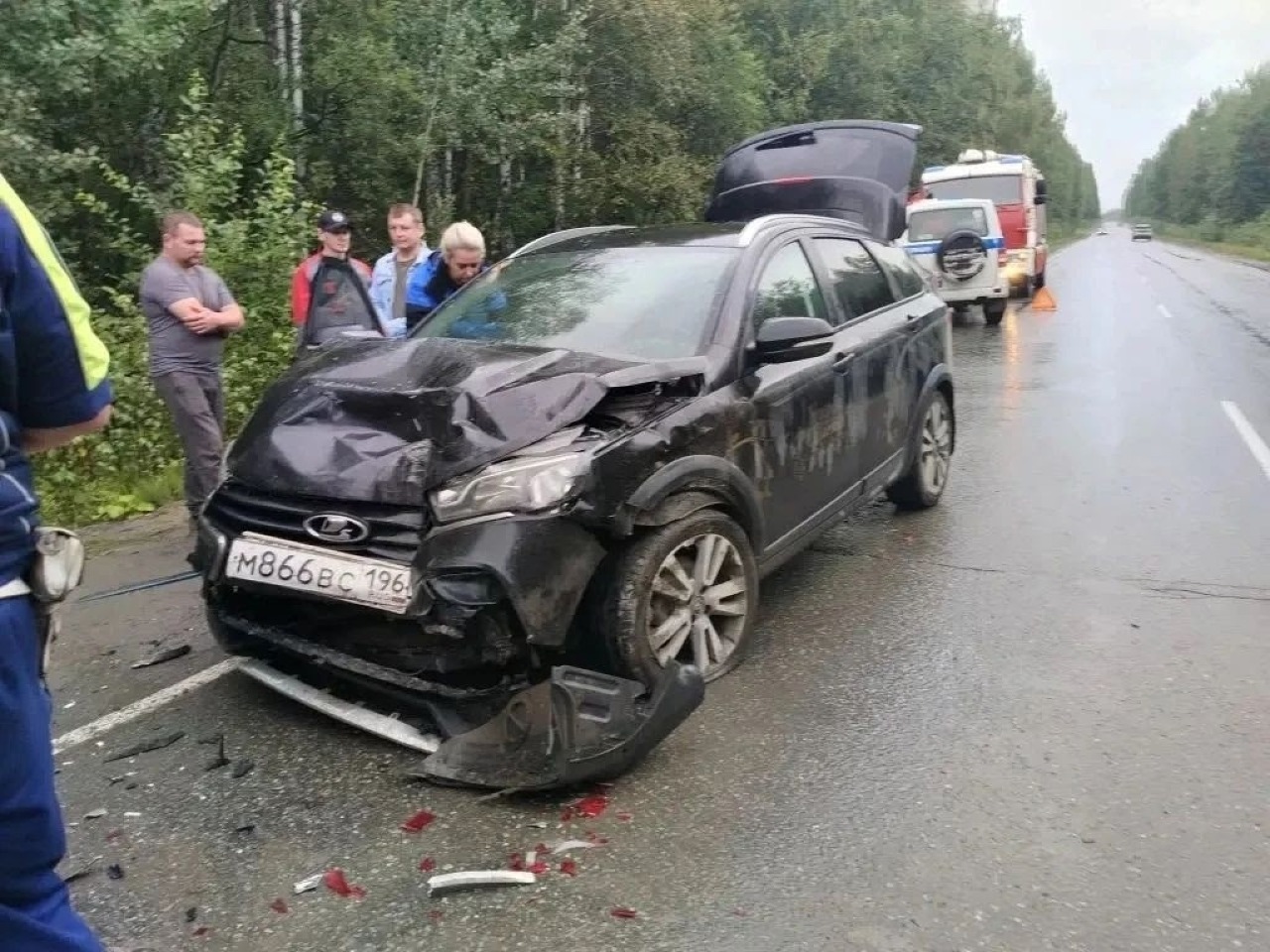 Ликвидация последствий ДТП.