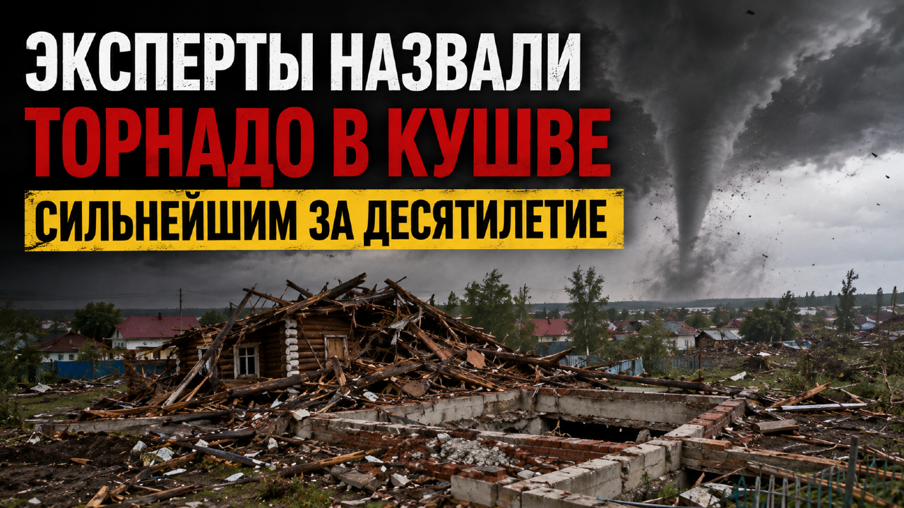 Эксперты назвали торнадо в Кушве сильнейшим за десятилетие
