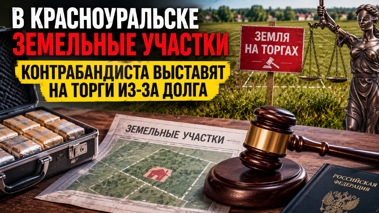 В Красноуральске земельные участки контрабандиста выставят на торги из-за долга