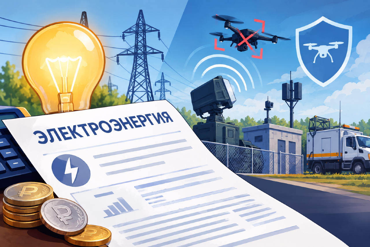 В тариф на электроэнергию предложили включить защиту от БПЛА